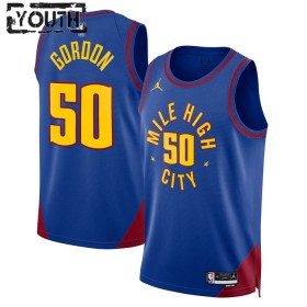 Dres Denver Nuggets Aaron Gordon 50 Jordan 2022-23 Statement Edition Plava Swingman - Dječji